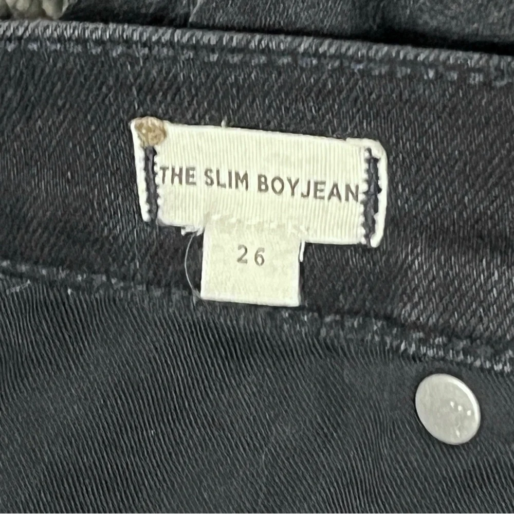 Madewell Women's Black Slim Boy Jean Size 26 - Picture 4 of 8